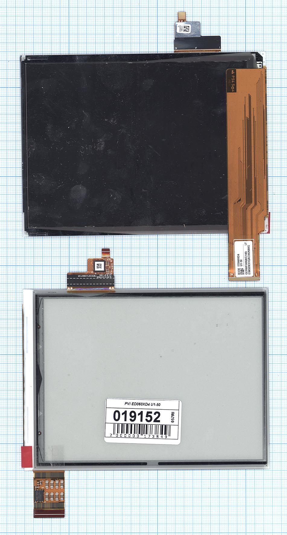 Экран для электронной книги e-ink 6" PVI ED060XD4 U1-50