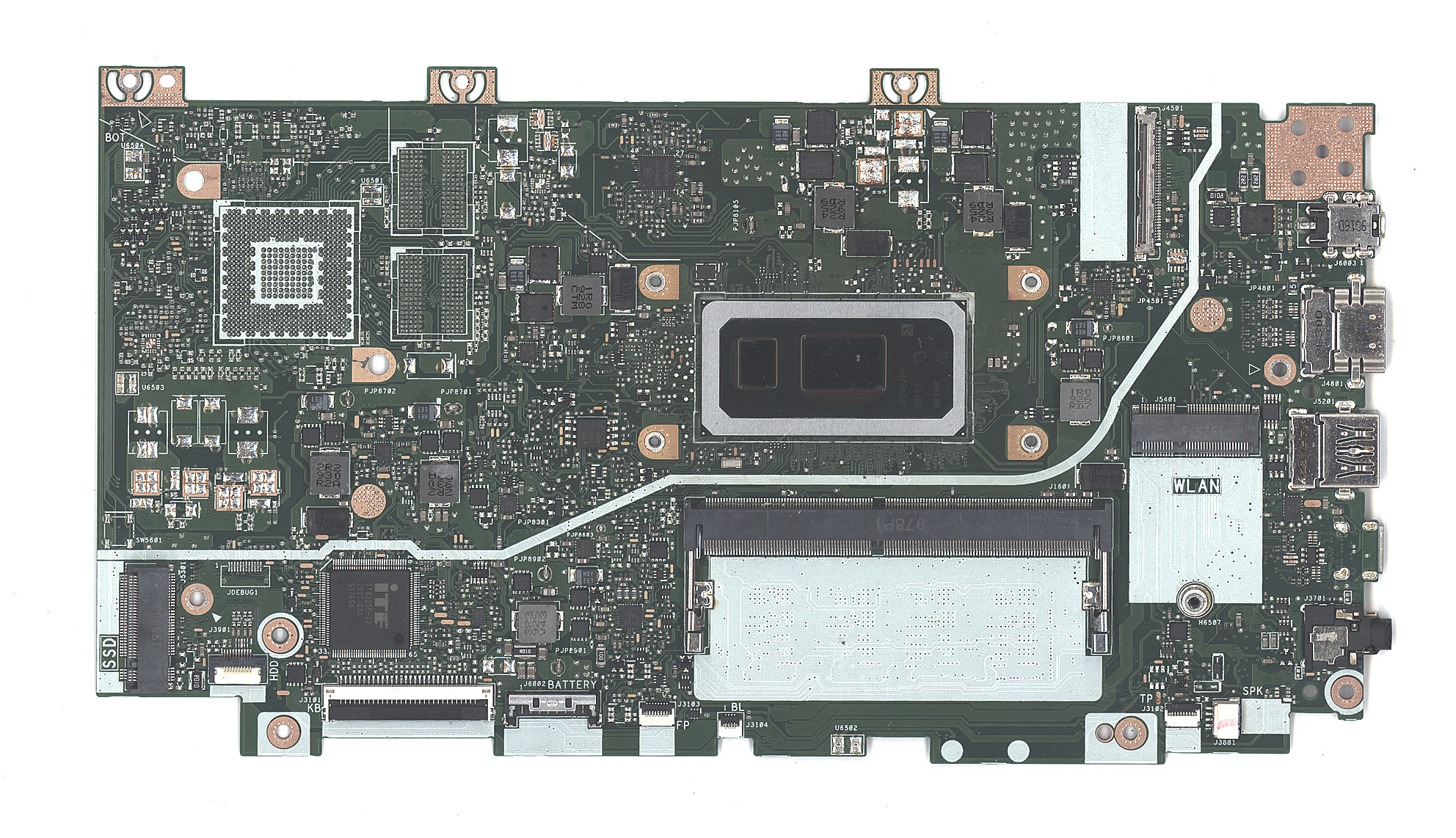 Материнская плата для Asus X412FA 4G/I3-8145U 90NB0L90-R00021