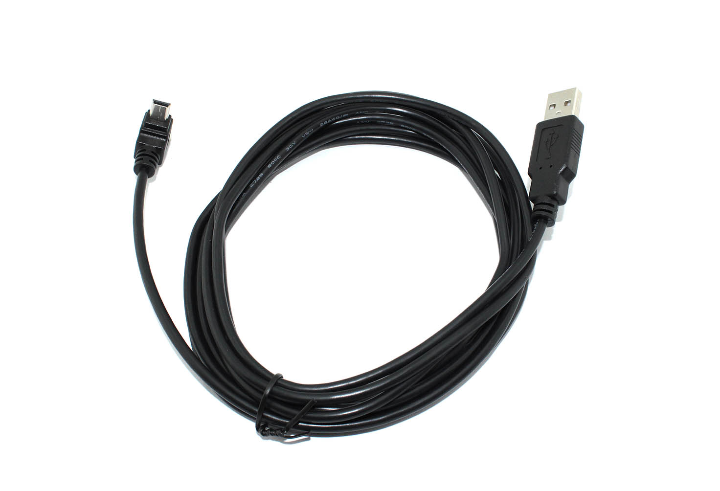 Кабель USB Type A на Mini USB угол вниз 3 м