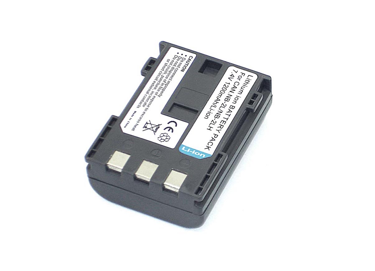 Аккумуляторная батарея для фото и видеокамеры Canon DC, Elura, EOS (NB-2L) 7.2V 1200mAh Li-ion