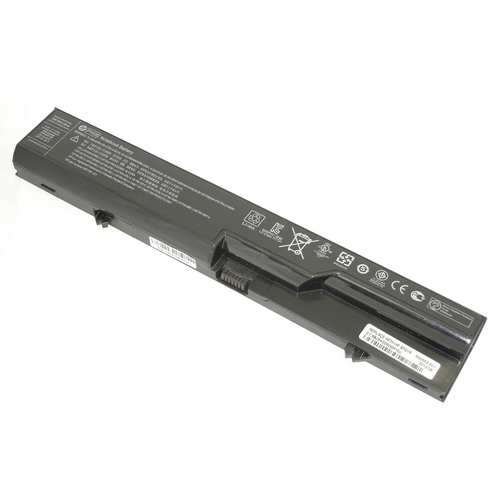 Аккумуляторная батарея для ноутбука HP Compaq 4320s (PH06) 47Wh черная