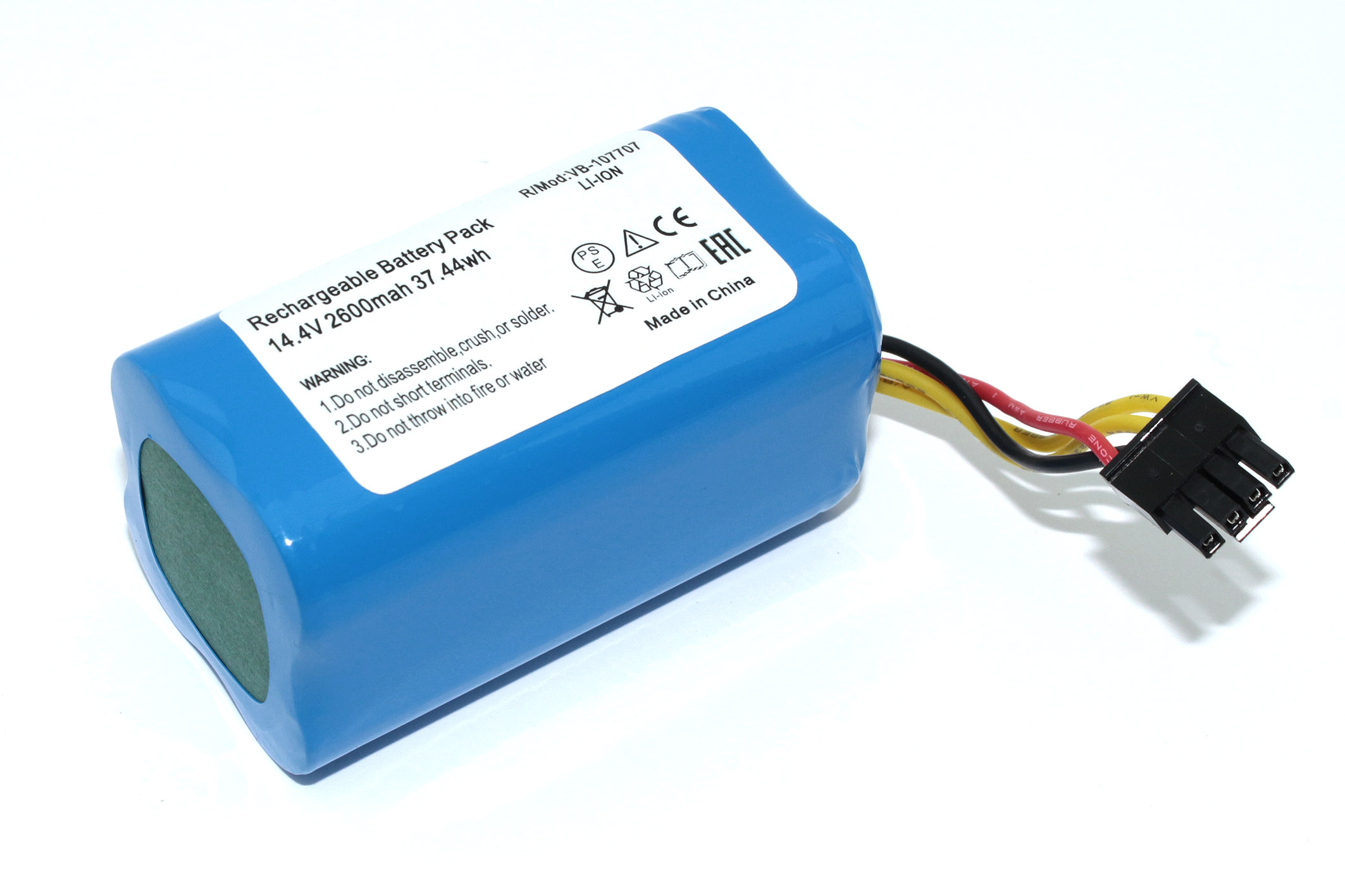 Аккумулятор для пылесоса Proscenic VR1717, Cocoa Smart 780T 14,4V 2600mah