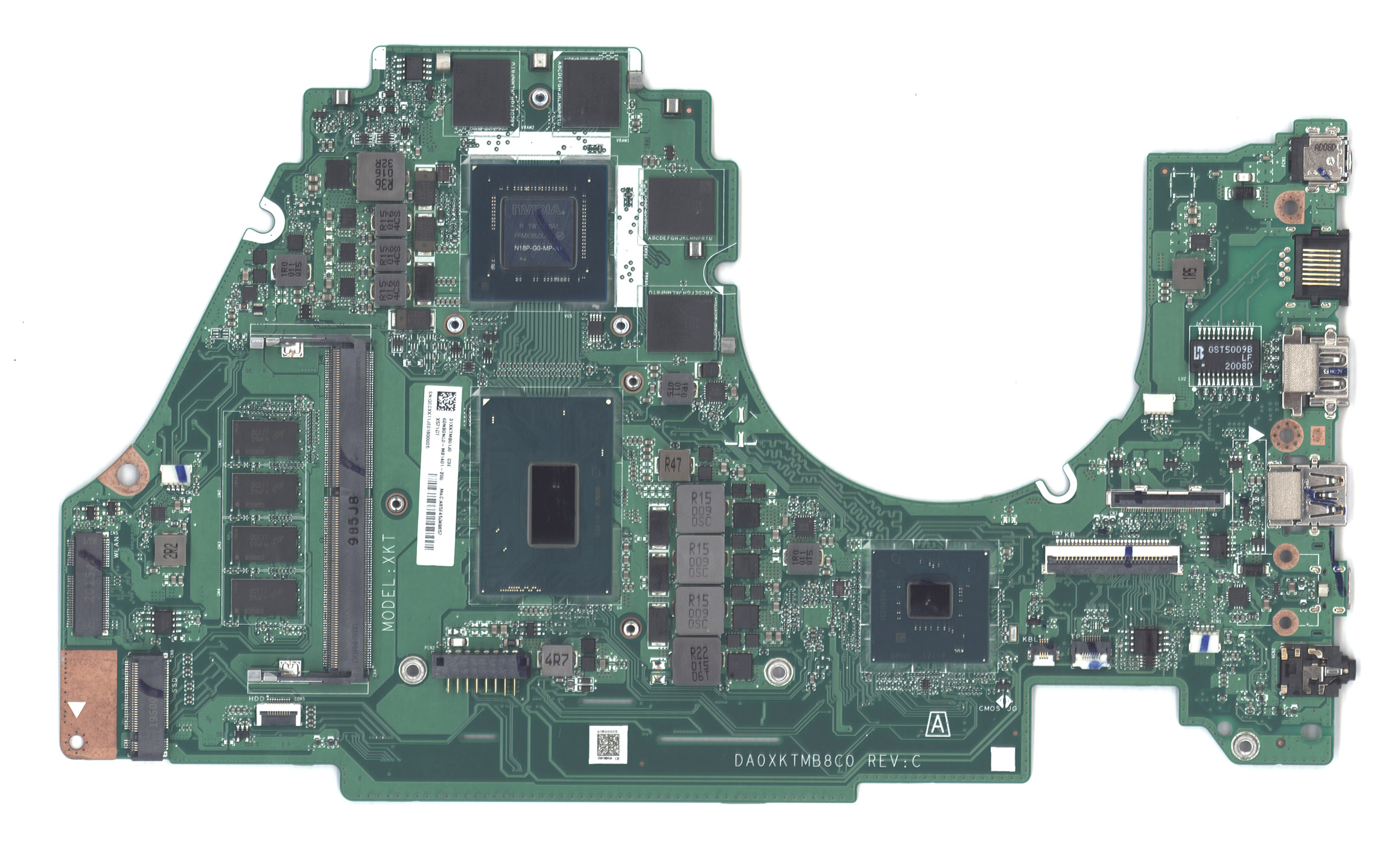 Материнская плата для Asus X571GT 4G/I7-9750H 90NB0NL0-R00080