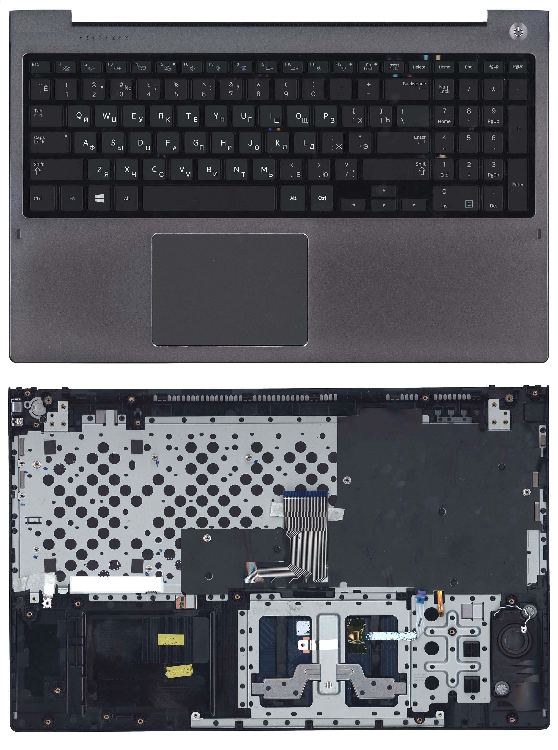 Топкейс для Samsung NP670Z5E-X01 серый