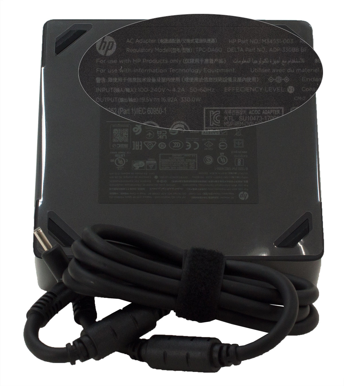 Блок питания (сетевой адаптер) для ноутбуков HP 19.5V 16.92A 330W 4.5x3.0