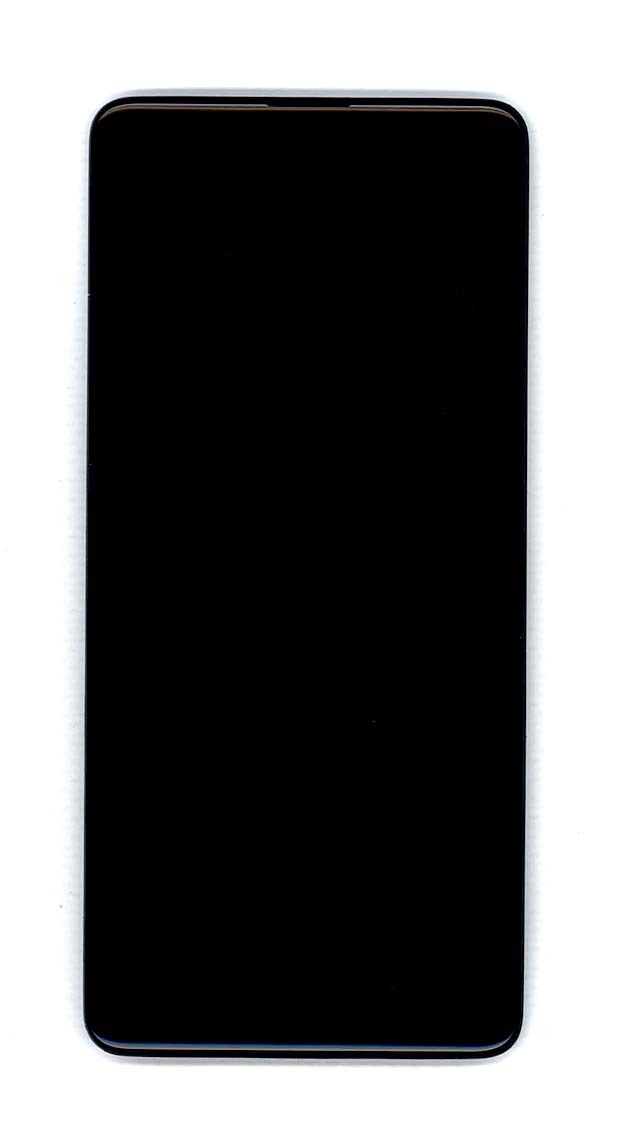Дисплей для Samsung Galaxy M51 SM-M515F в сборе с тачскрином и рамкой черный