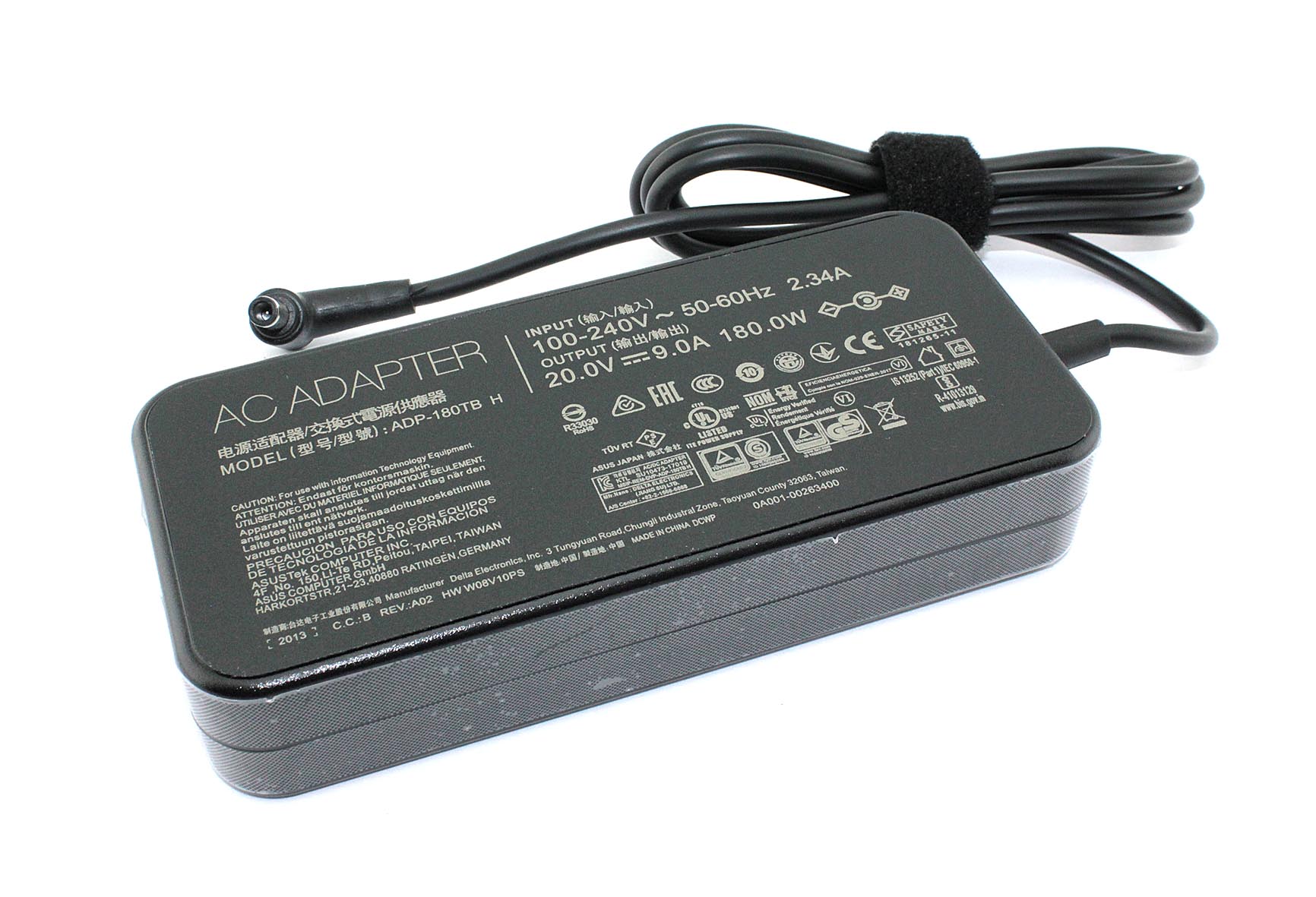 Блок питания (сетевой адаптер) для ноутбуков Asus 20V 9A 180W 6.0*3.7