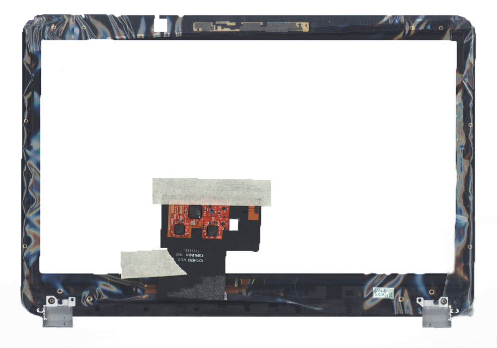 Сенсорное стекло (тачскрин) для HP ENVY Touchsmart 4 TCP14E53 V1.0 черный с рамкой