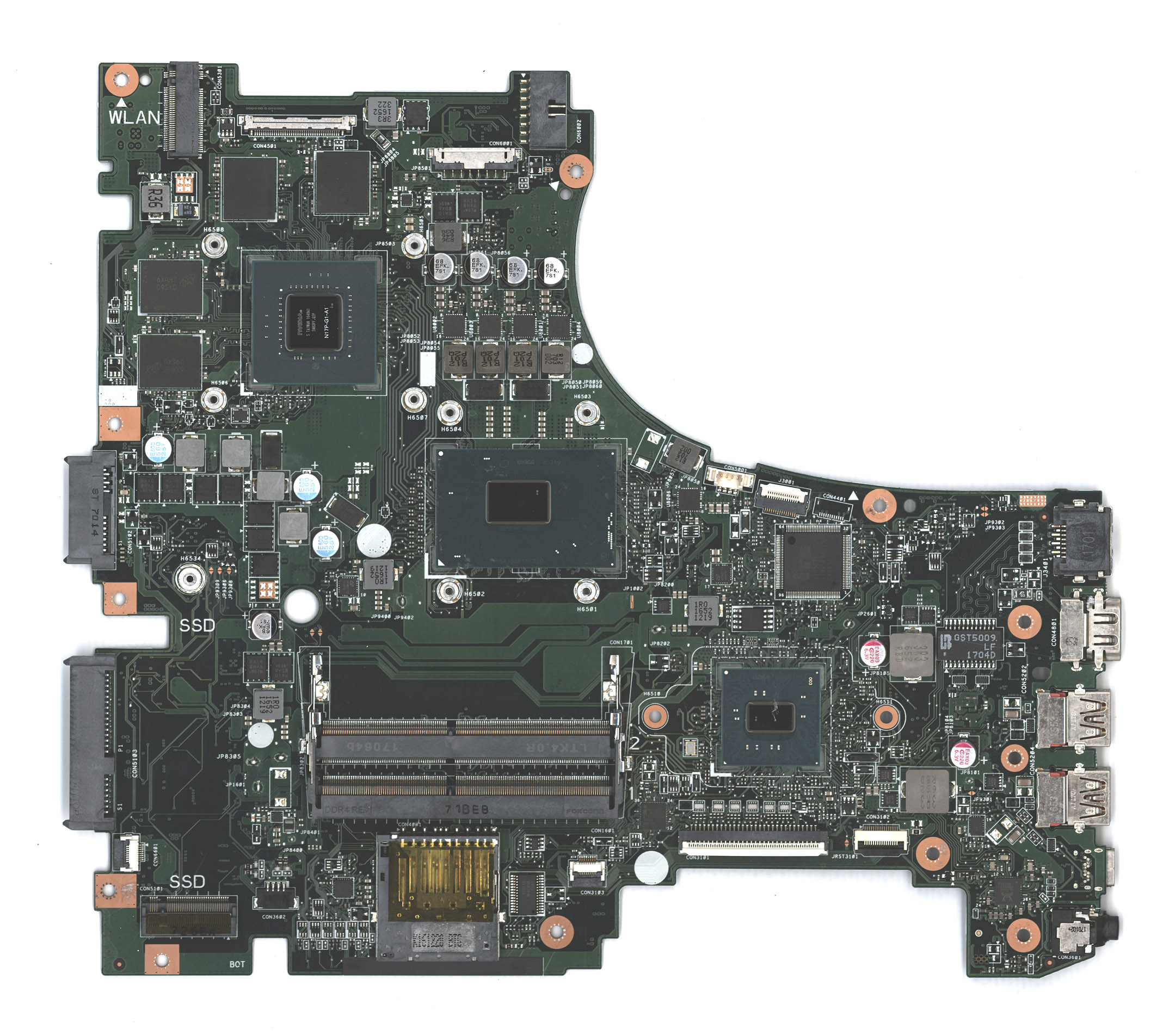 Материнская плата для Asus GL553VE I7-7700HQ 90NB0DX0-R00020