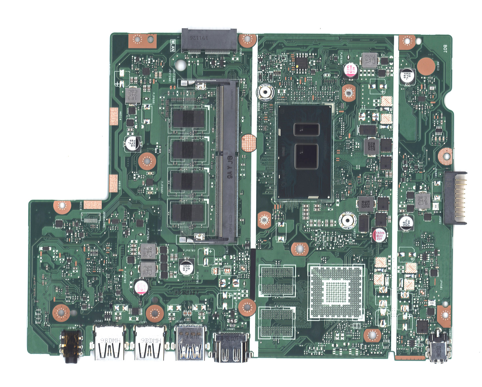 Материнская плата для Asus X540UA 4G/4405U 90NB0HF0-R000H0