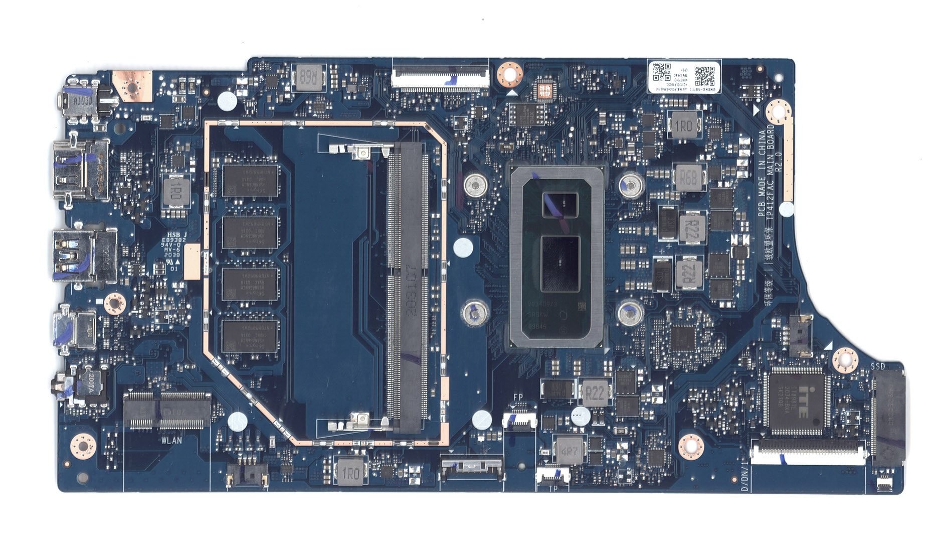 Материнская плата для Asus TP412FA 8G/I7-10510U 90NB0N30-R00080