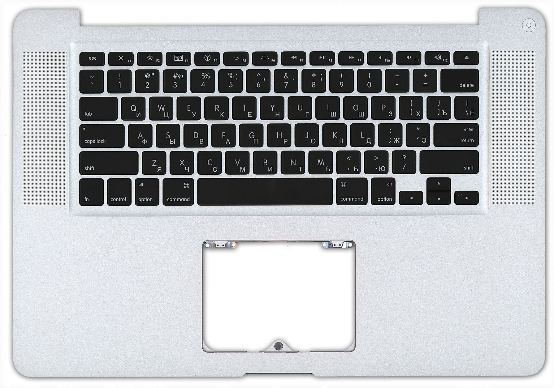 Топкейс для Macbook A1286 2009 серебристый