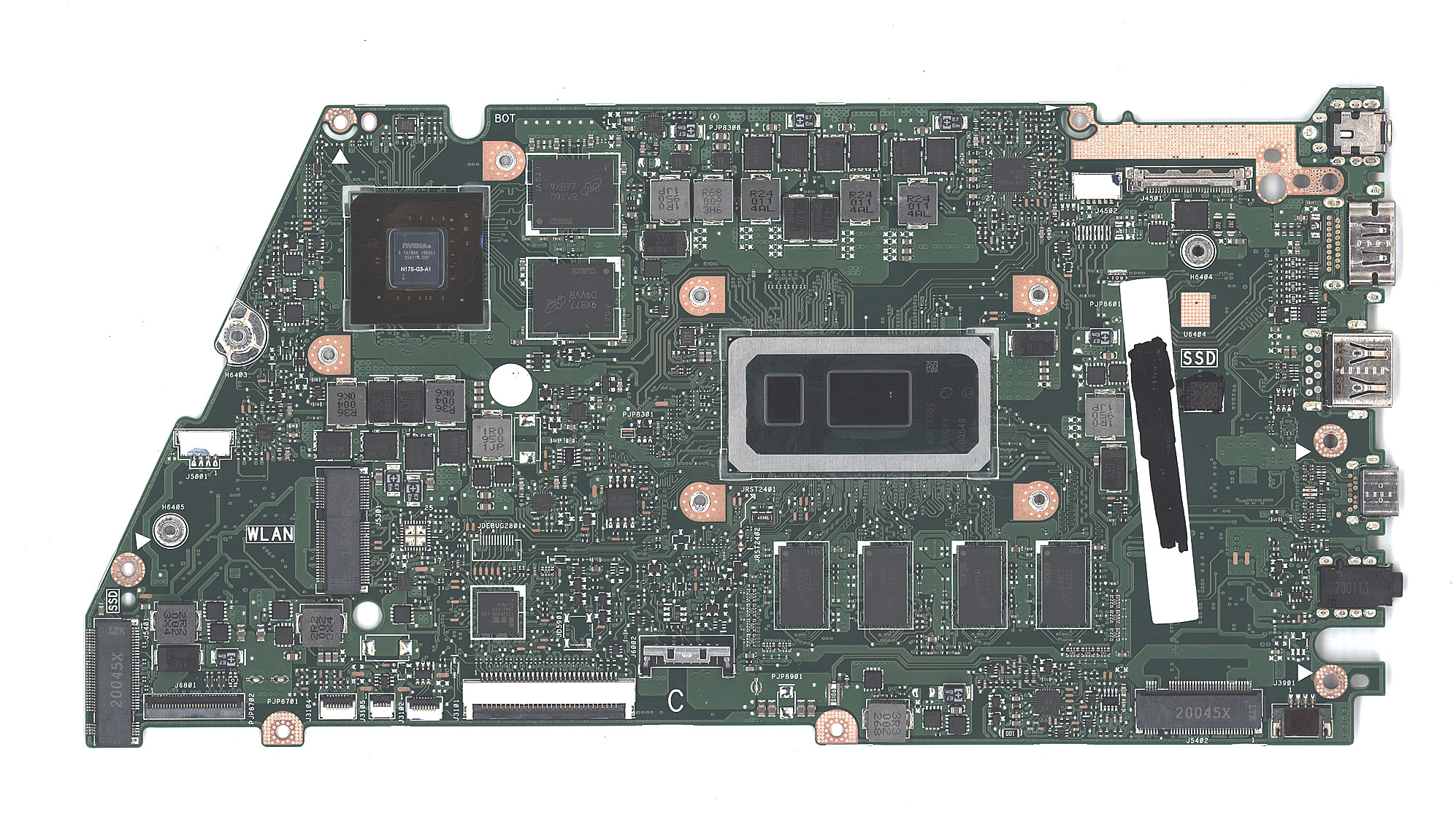 Материнская плата для Asus X421FP 8G/I5-10210U 90NB0QM0-R00010