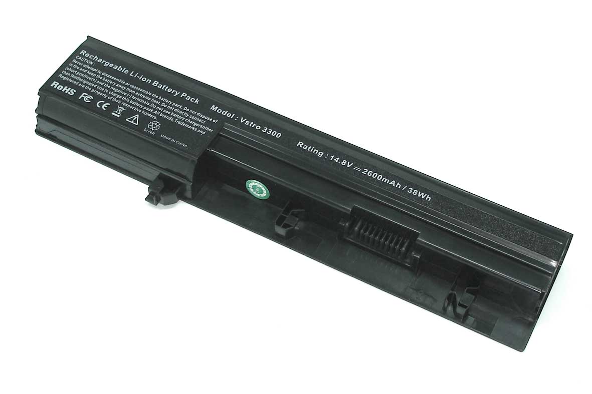 Аккумуляторная батарея для ноутбука Dell Vostro 3300 14.8V 2600mAh 50TKN черный OEM