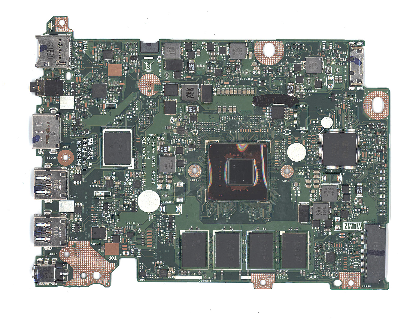 Материнская плата для Asus E406MA 4G/N4000 90NB0J80-R00102