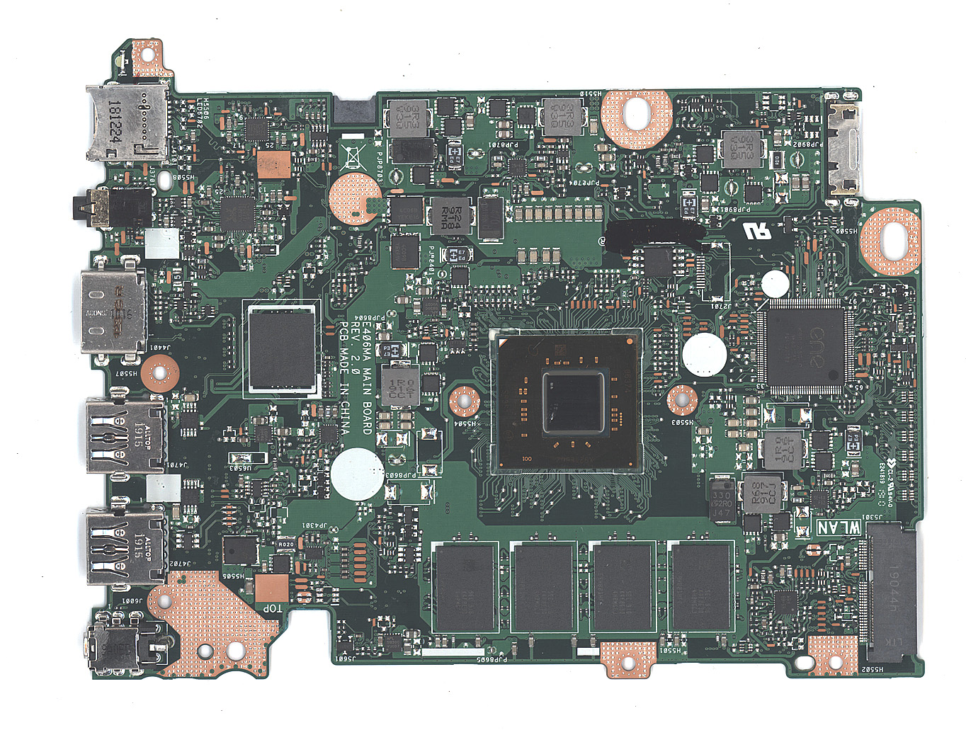 Материнская плата для Asus E406MA 4G/N4000 90NB0J80-R00051