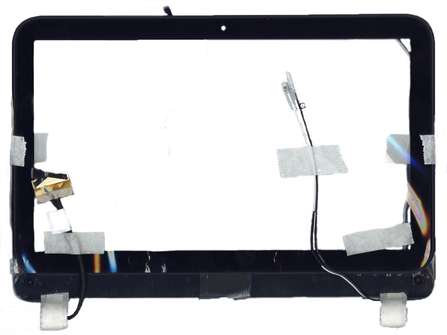 Сенсорное стекло (тачскрин) для HP Pavilion 11-e100sr TouchSmart черное с рамкой