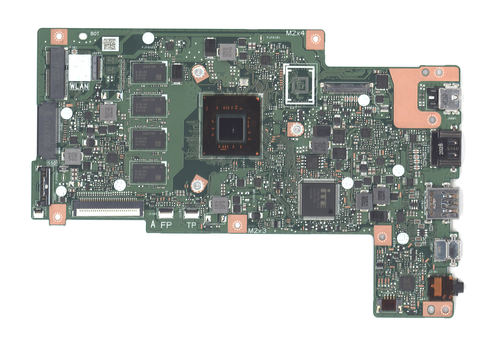 Материнская плата для Asus E410MA 4G/N5030 90NB0Q10-R00080