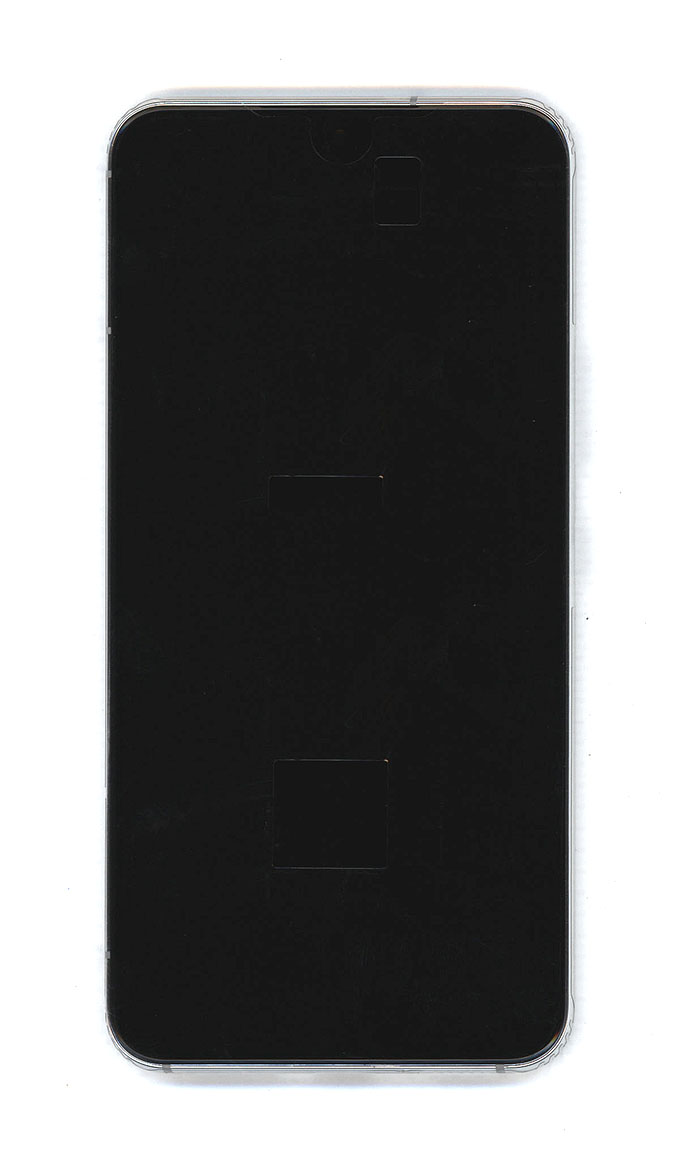 Дисплей для Samsung Galaxy S22 SM-S901B в сборе с тачскрином ServicePack белый (GH82-27520B)