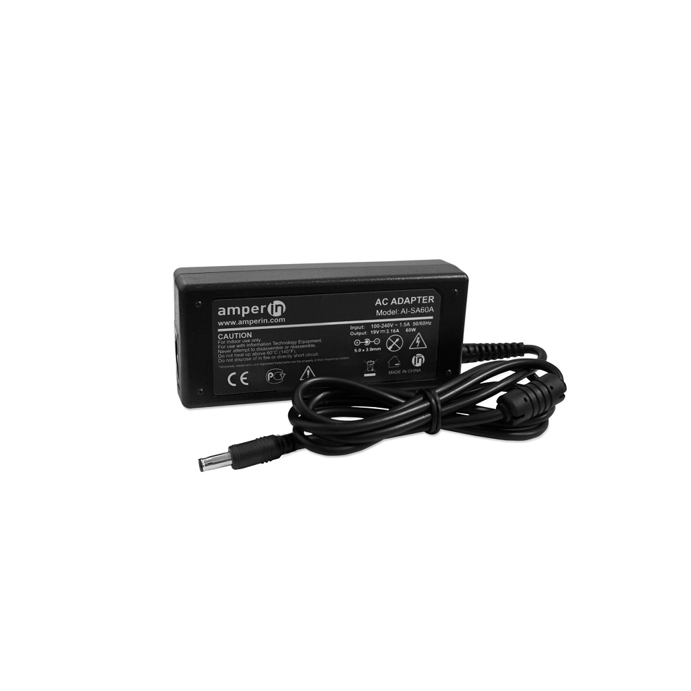 Блок питания (сетевой адаптер) Amperin AI-SA60A для ноутбуков Samsung 19V 3.16A 5pin
