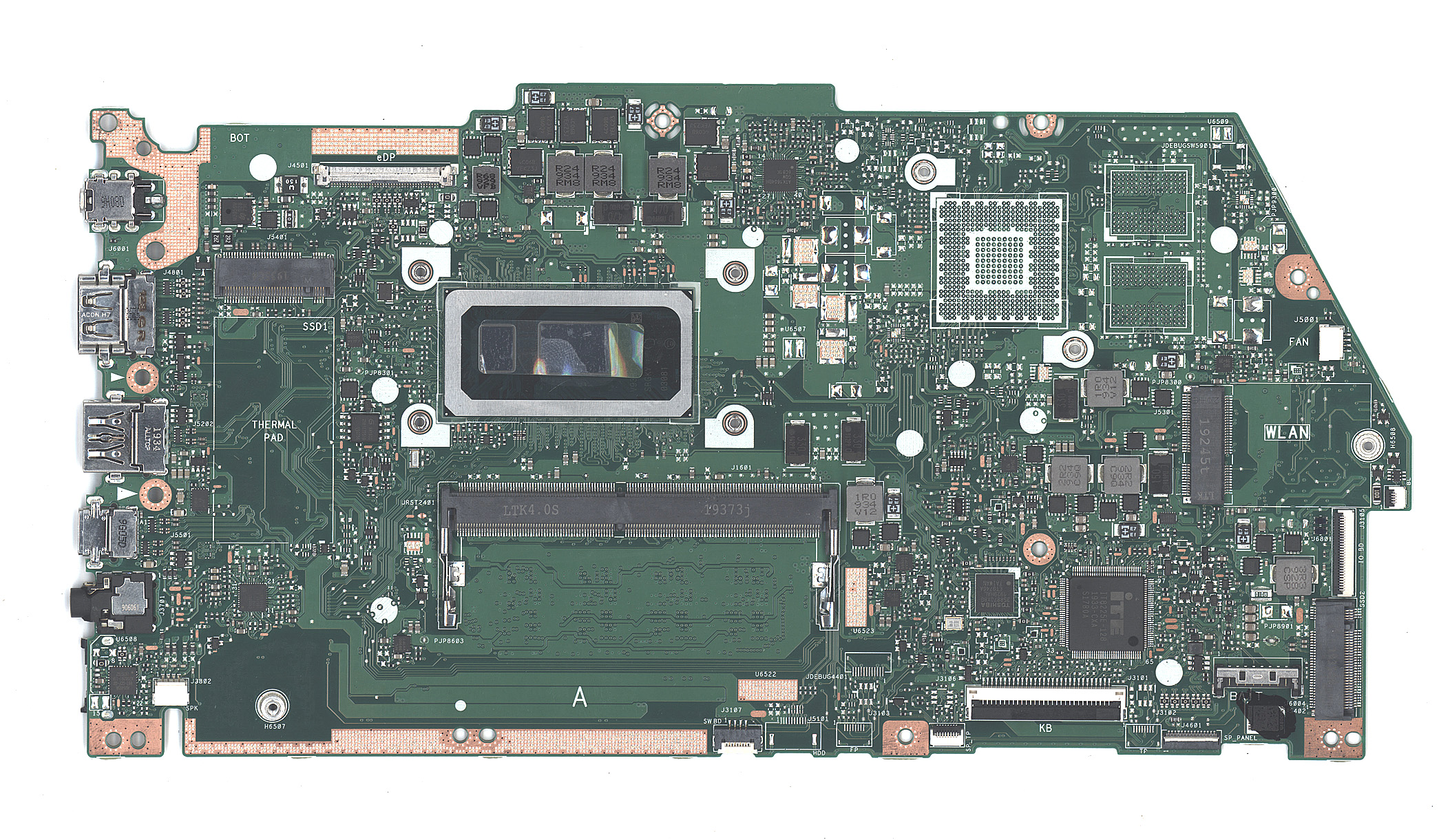 Материнская плата для Asus X532FA 4G/I5-10210U 90NB0MI0-R00070
