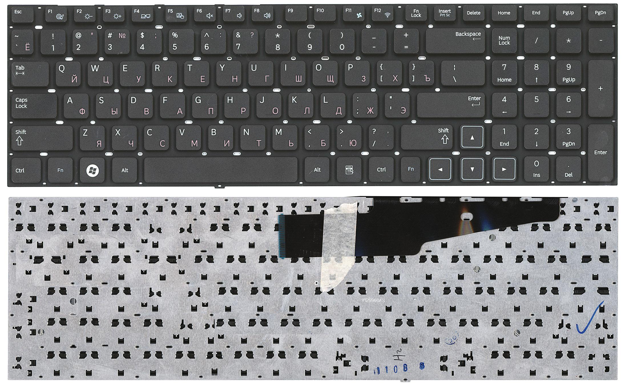 Клавиатура для ноутбука Samsung NP305E7A NP305V7A NP300E7A NP300V7A черная