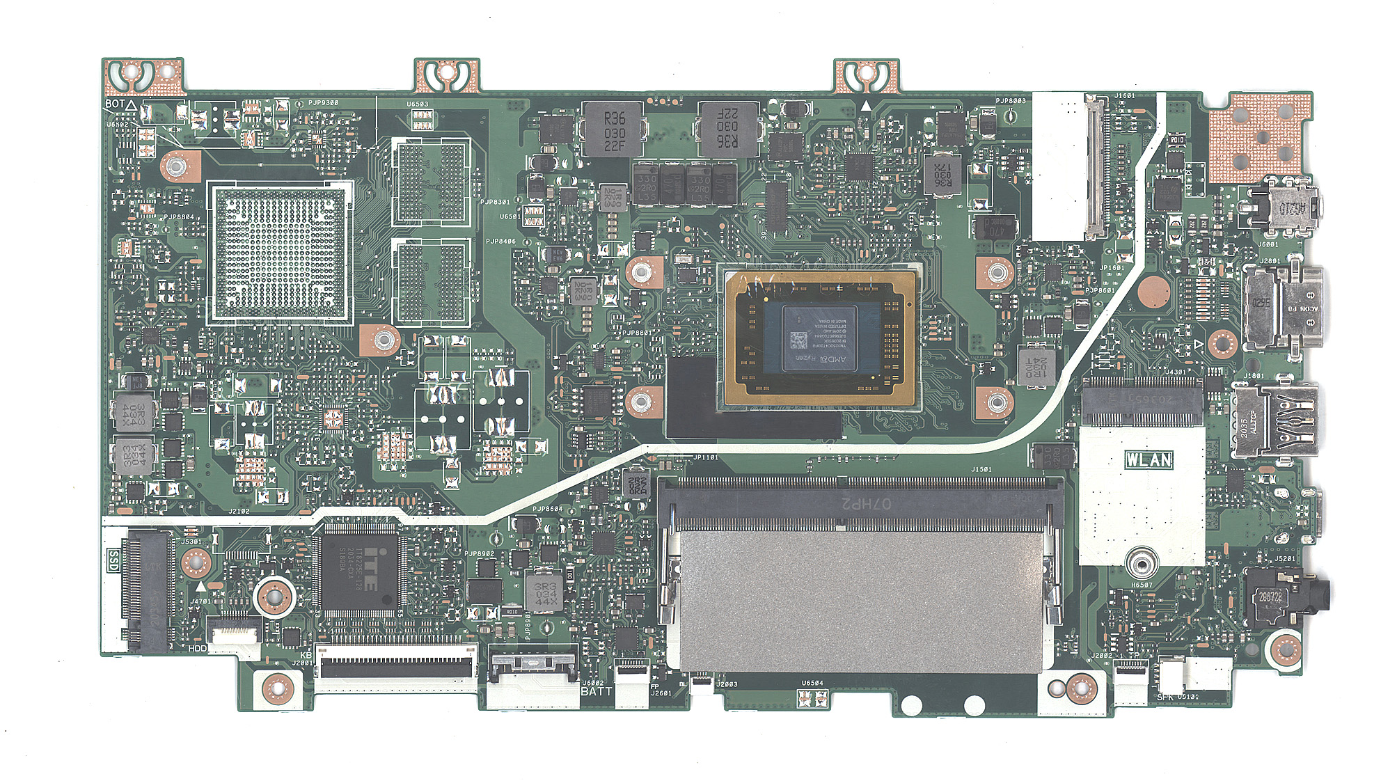 Материнская плата для Asus X412DA 4G/R3-3250U 90NB0M50-R00090