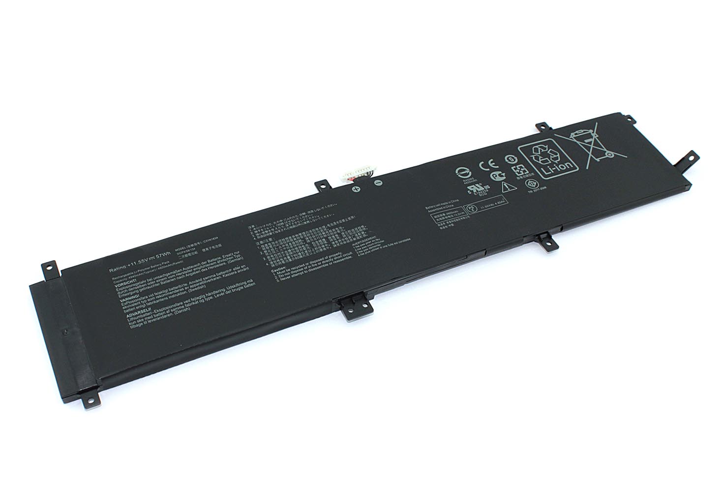 Аккумуляторная батарея для ноутбука Asus ProArt StudioBook 17 (C31N1834) 11.55V 57Wh