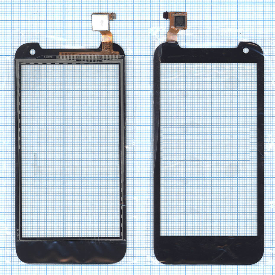 Сенсорное стекло (тачскрин) для HTC Desire 310 черное