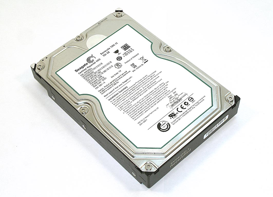 Жесткий диск HDD 3,5" 750GB Seagate ST3750525AS