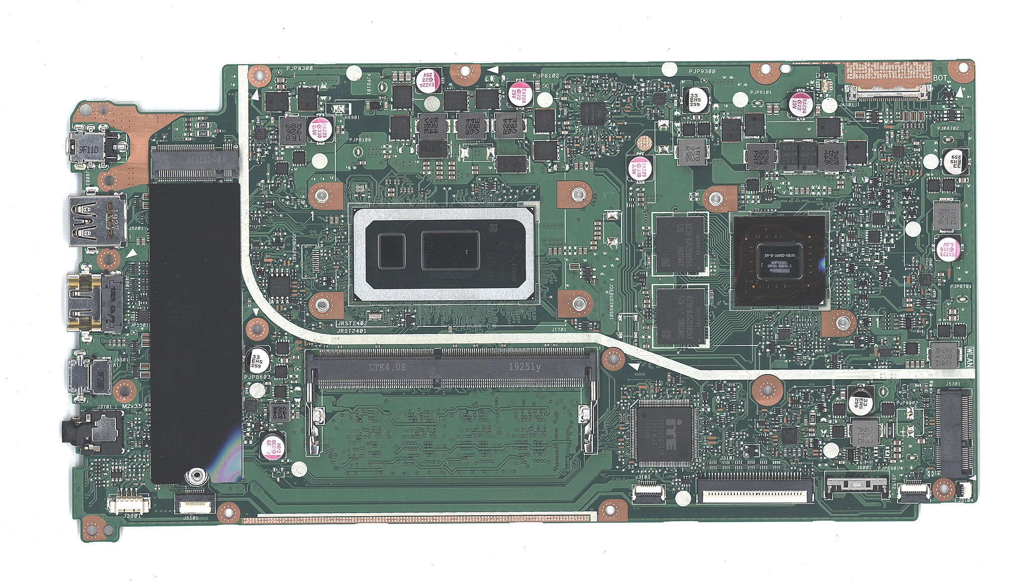 Материнская плата для Asus X712FB 8G/I7-8565U 90NB0L40-R00090