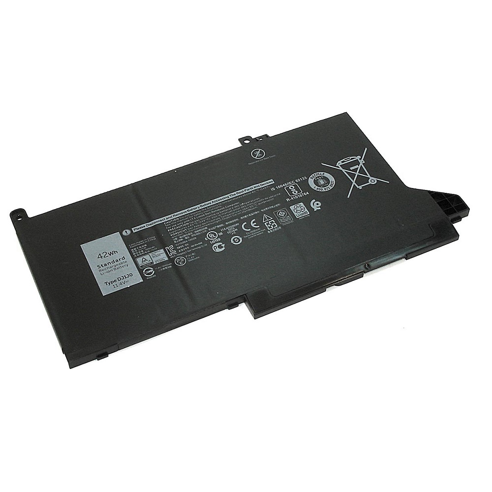 Аккумуляторная батарея для ноутбука Dell Latitude 12 7280 7480 (DJ1J0) 11,4V 42Wh