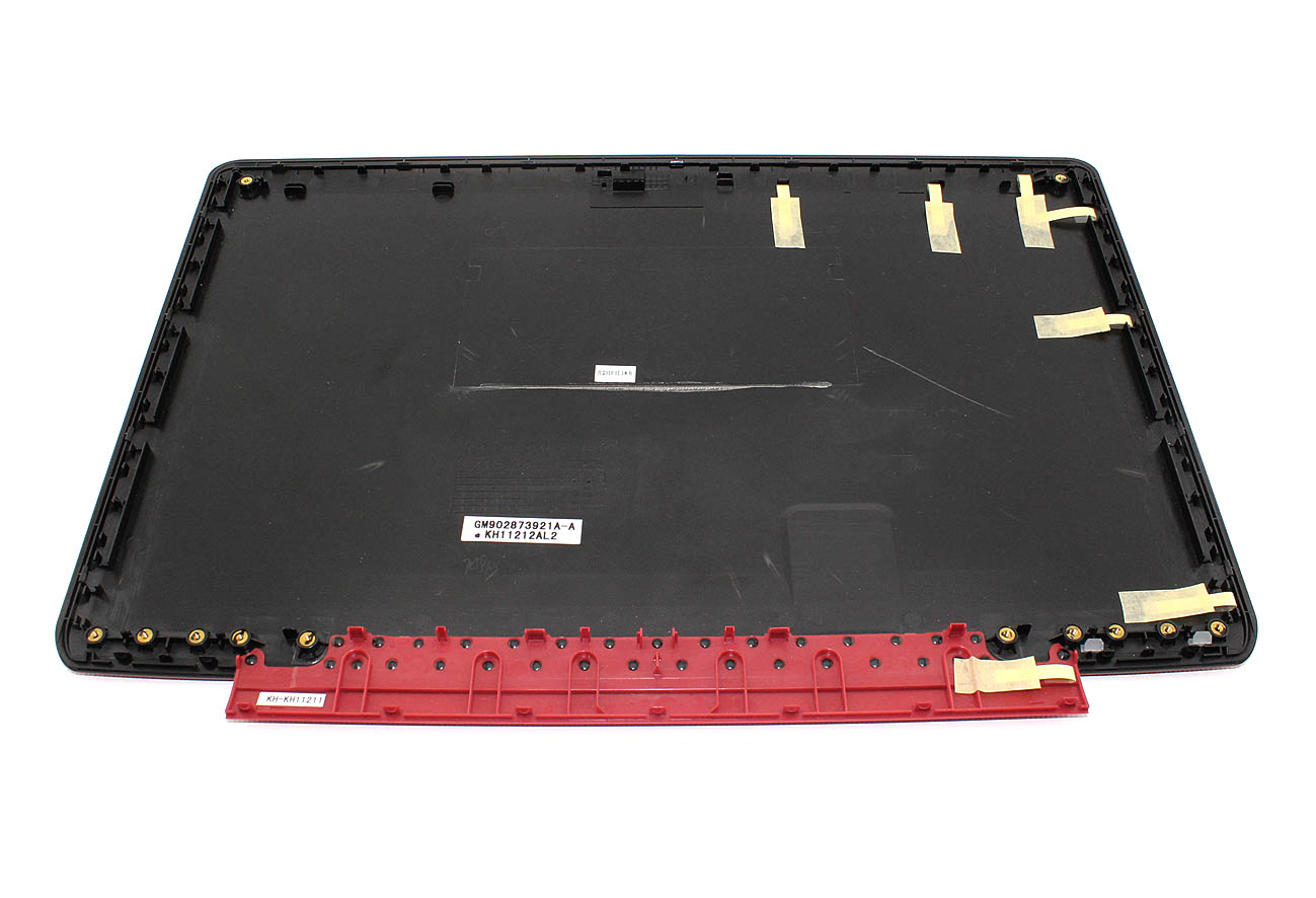 Крышка матрицы для Toshiba Qosmio F60 красная