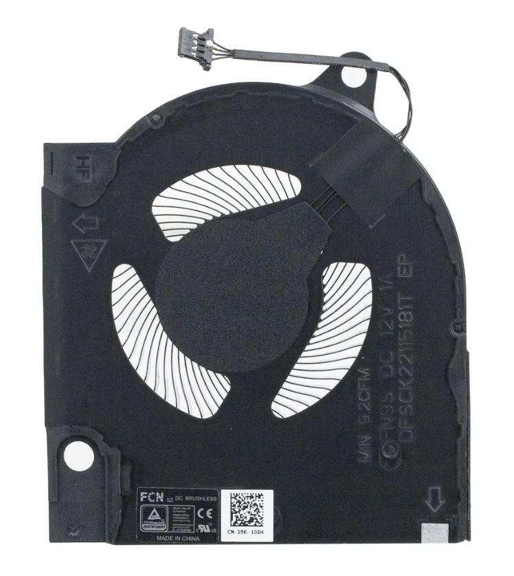 Вентилятор (кулер) для ноутбука Dell G15 5510 5511 5515 GPU*