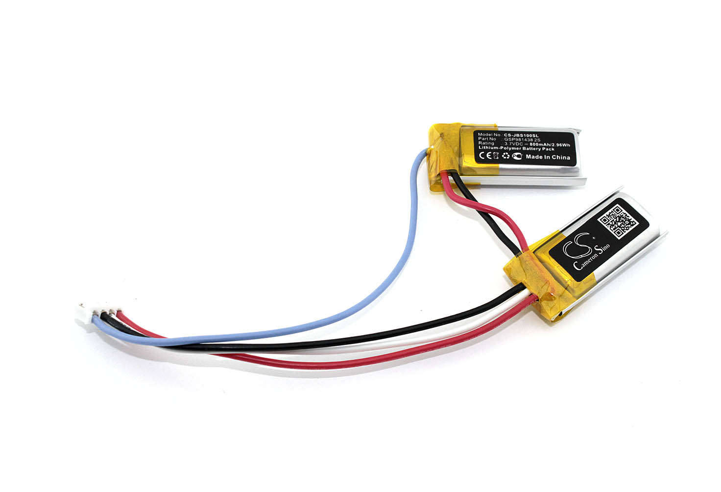 Аккумуляторная батарея CameronSino CS-JBS100SL для JBL Soundgear 3.7V 800mAh / 2.96Wh