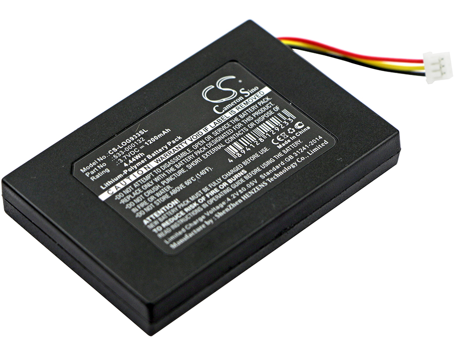Аккумулятор CameronSino CS-LOG933SL для Logitech G933, G533 3.7V 1200mAh / 4.44Wh