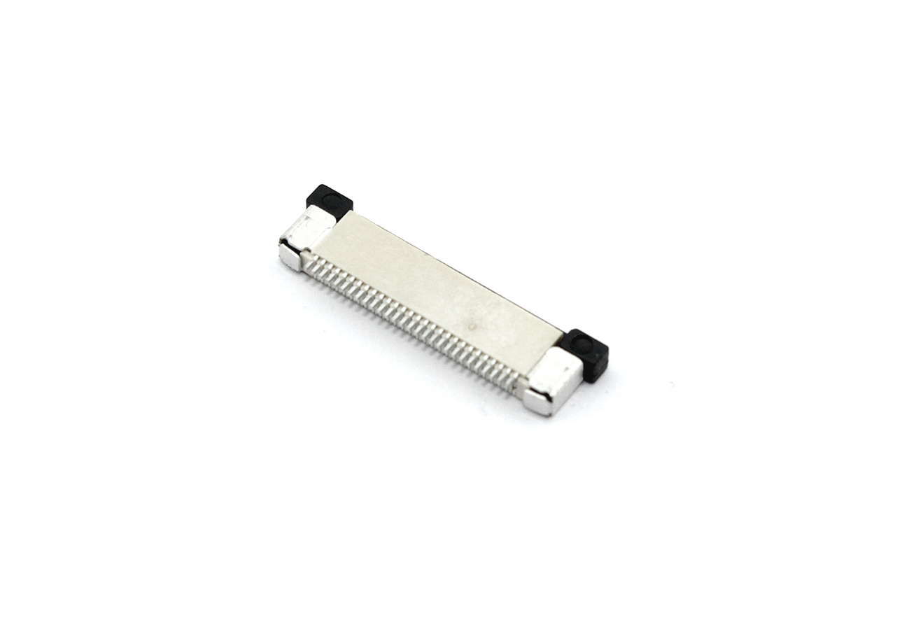 Разъем FPC Half Coverage Bottom Contact 0.5K-BX-28PWB 28 pin высота 2мм шаг 0,5мм