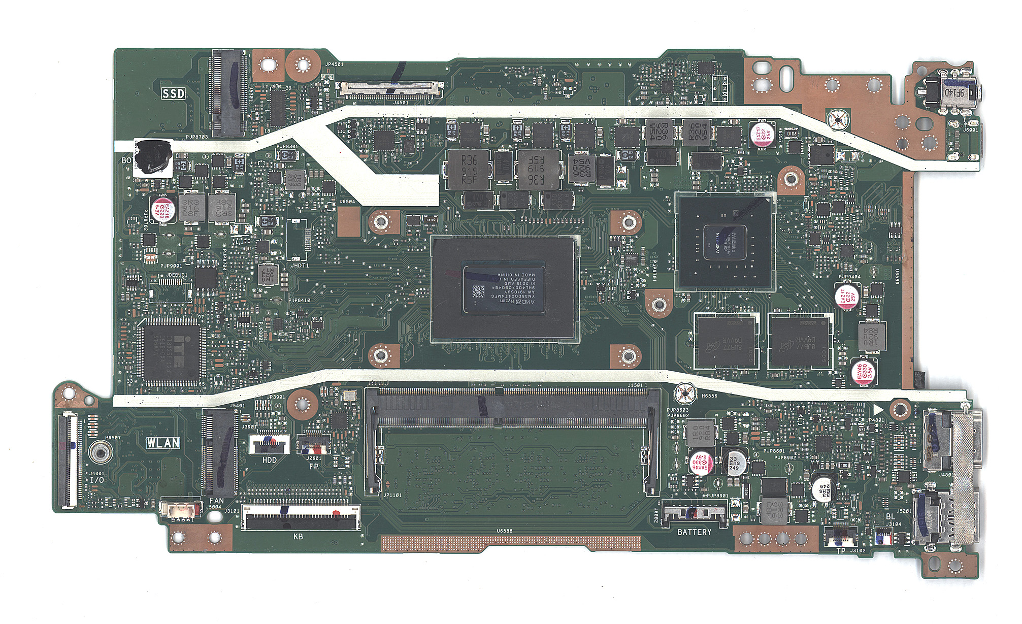 Материнская плата для Asus X509DJ 4G/R5-3500U 90NB0P20-R00031