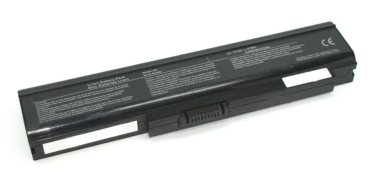 Аккумуляторная батарея для ноутбука Toshiba Satellite Pro U300 (PA3593U-1BAS) 52Wh черная