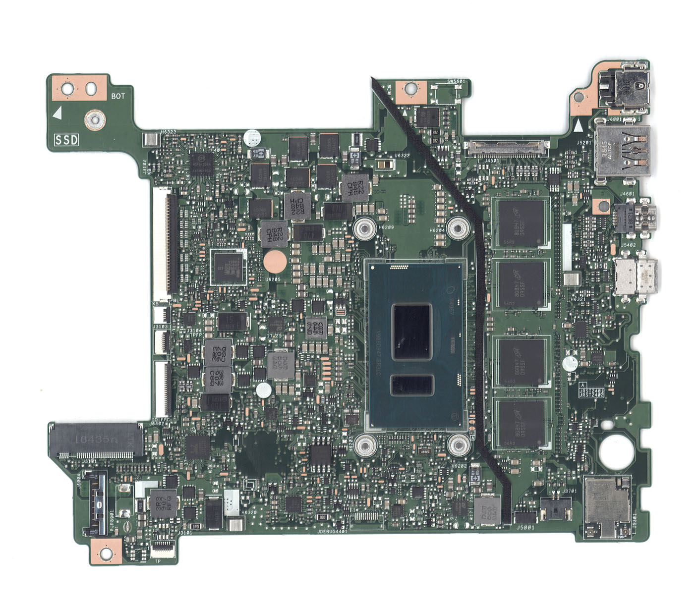 Материнская плата для Asus X406UA 8G/I7-8550U 90NB0FX0-R00041