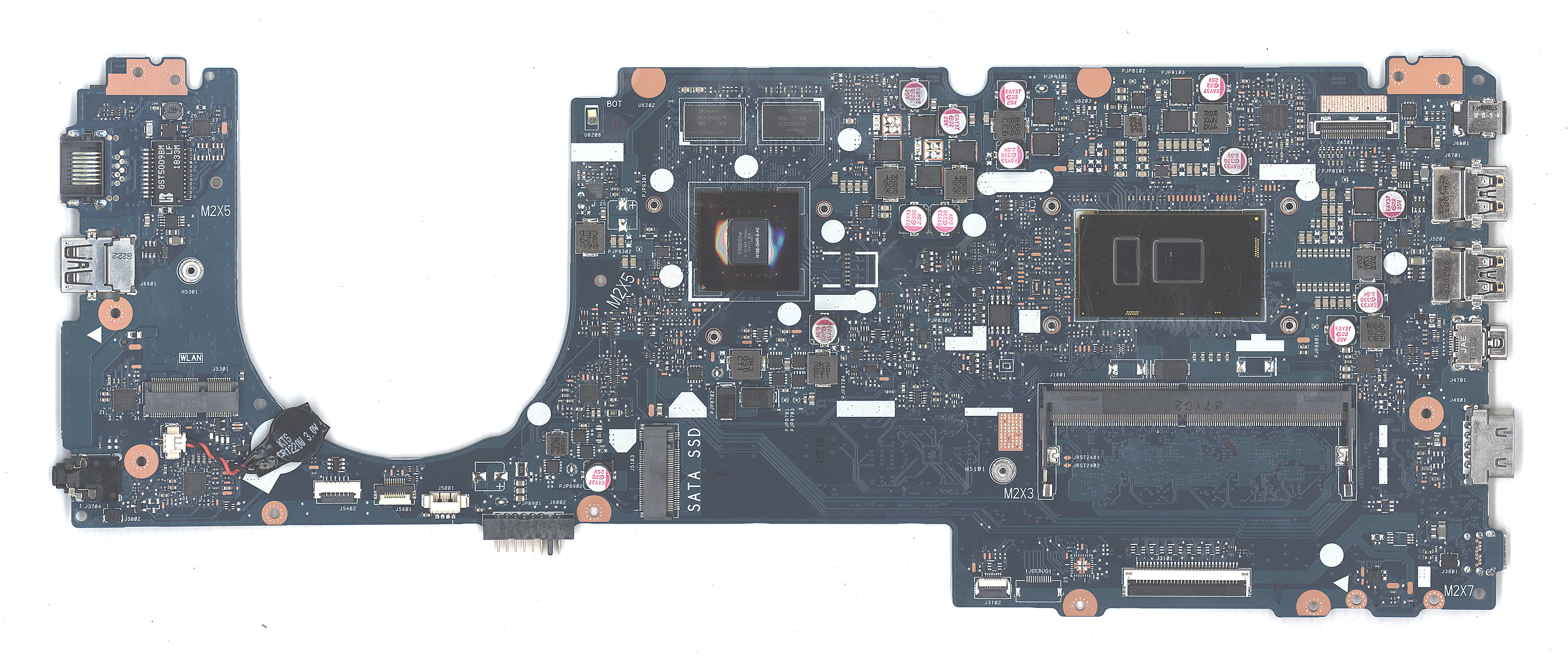 Материнская плата для Asus PU403UF 4G/I7-6500U 90NX00W0-R00011