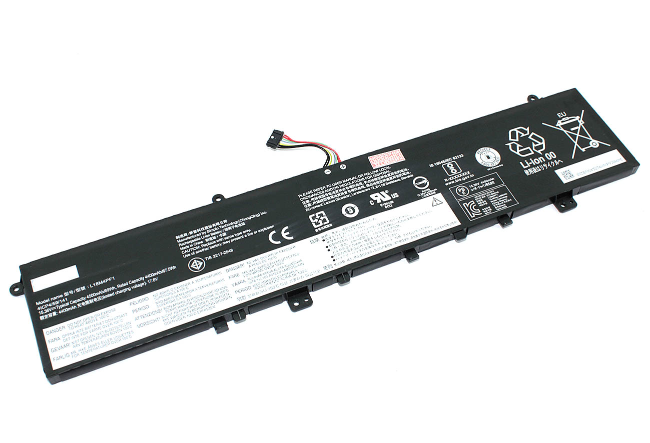 Аккумуляторная батарея для ноутбука Lenovo Yoga C940-15IRH (L18M4PF1) 15.36V 69Wh ver.2