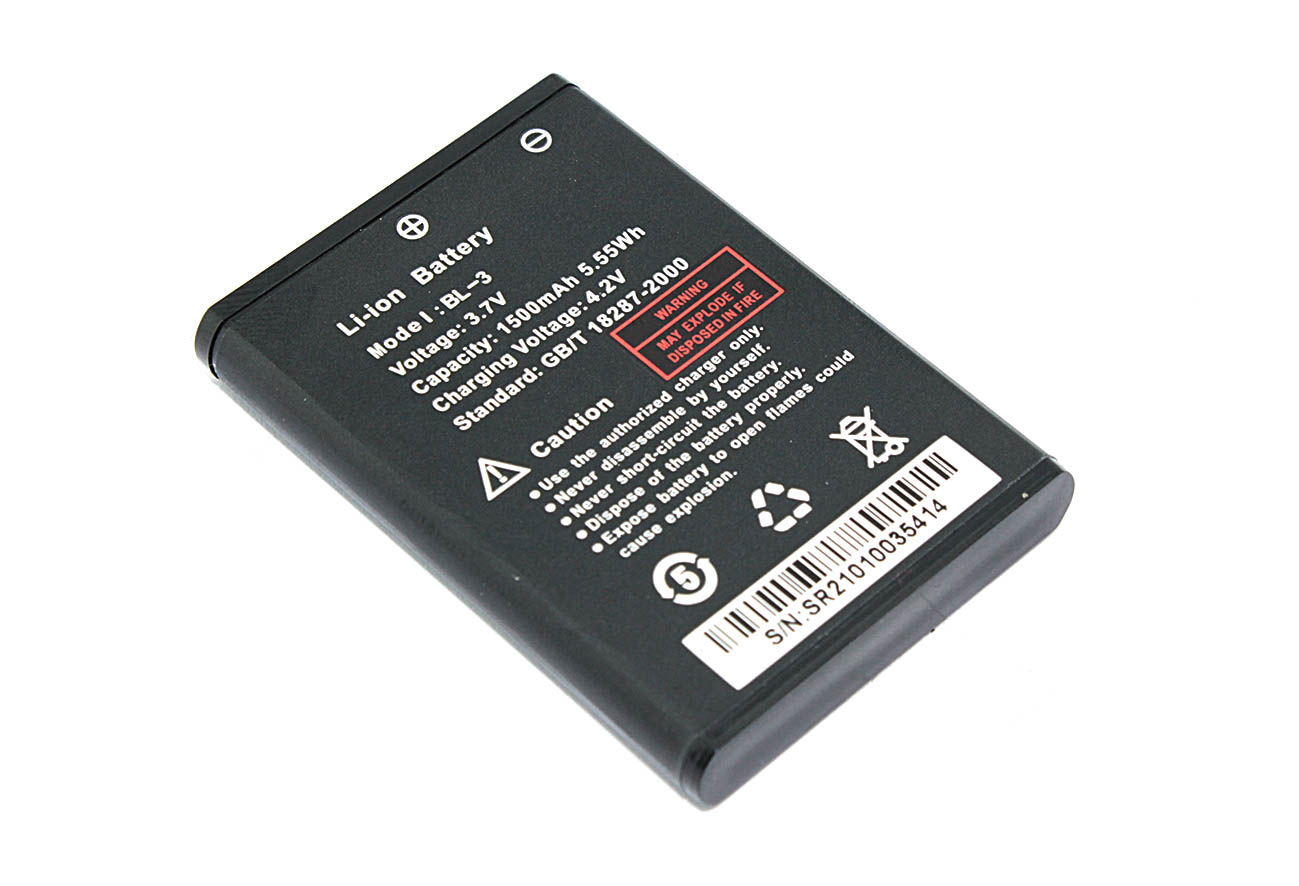 Аккумулятор для Baofeng BF-R5, BF-C50, BF-T6 (BL-3) 3.7V 1500mAh Li-ion