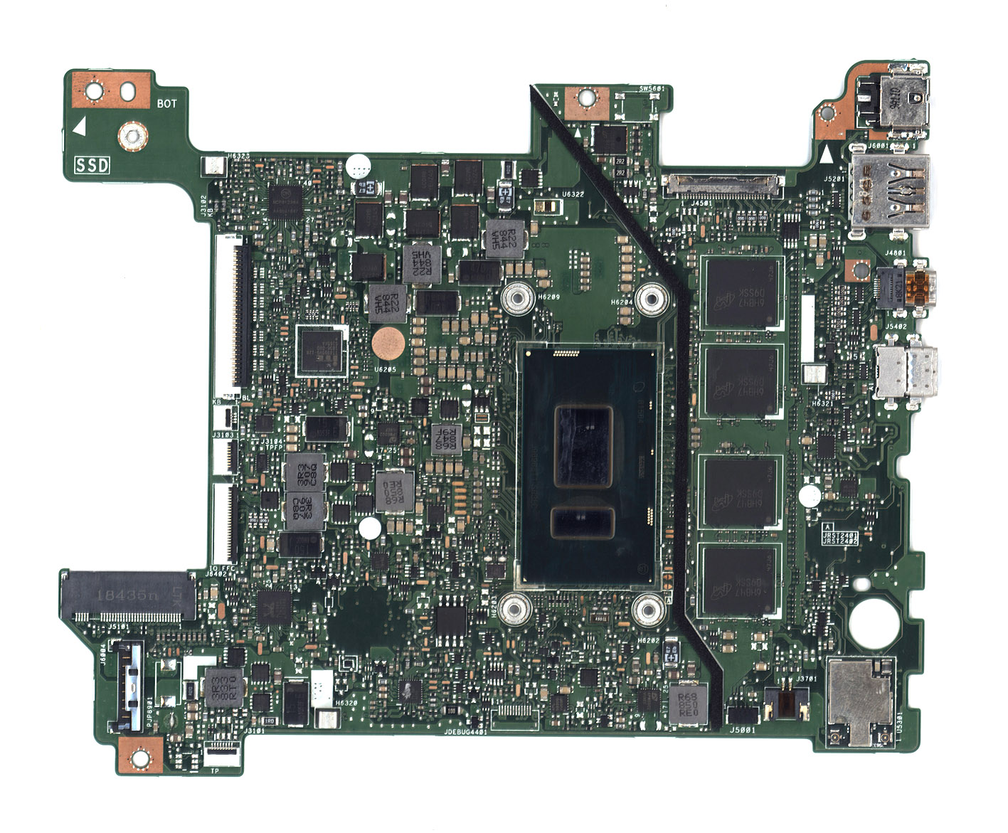 Материнская плата для Asus X406UA 16G/I7-8550U 90NB0FX0-R00061