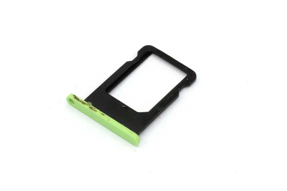 Лоток для SIM-карты Apple IPhone 5С зеленый