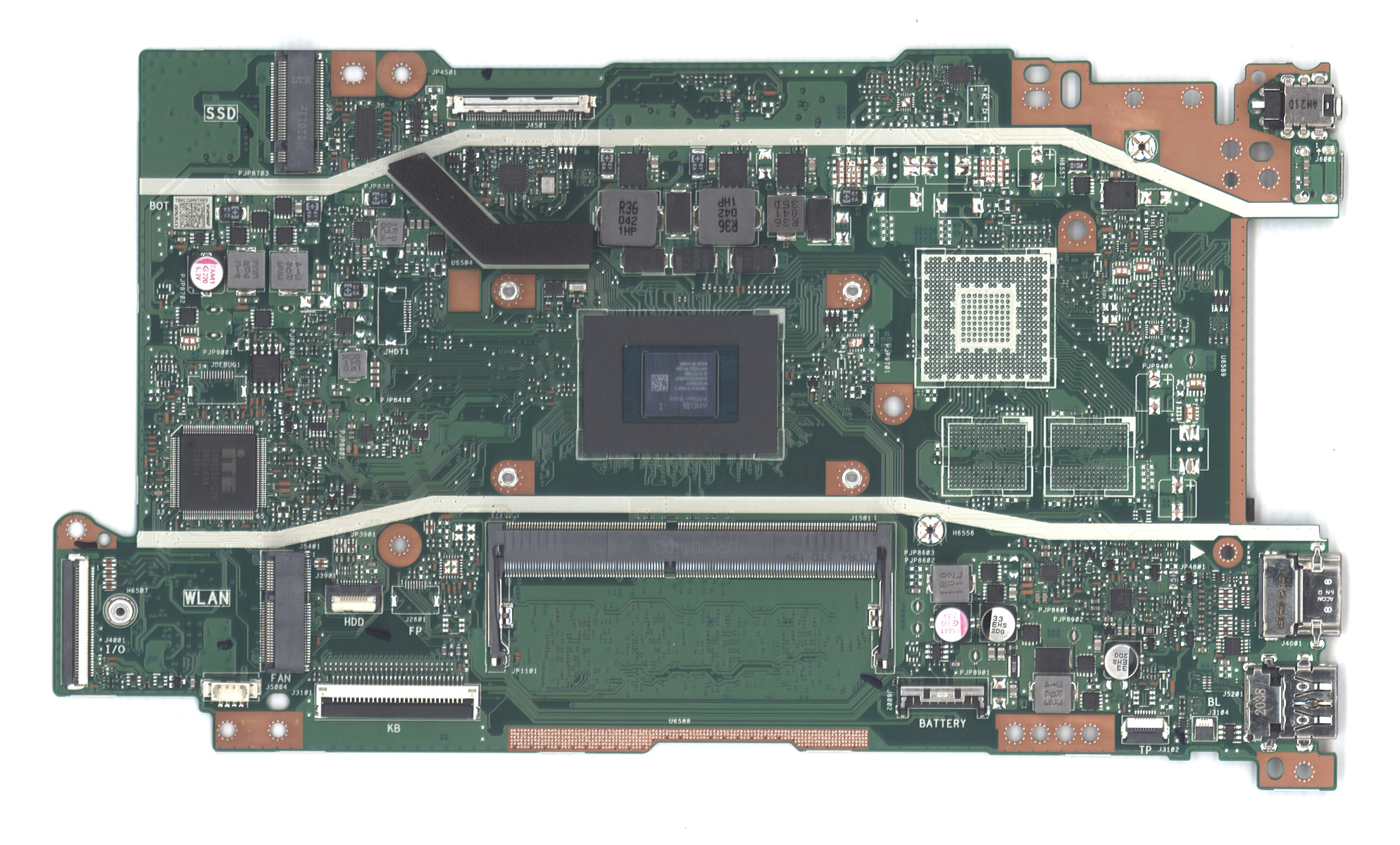 Материнская плата для Asus X509DA 4G/3150U 90NB0P50-R00120
