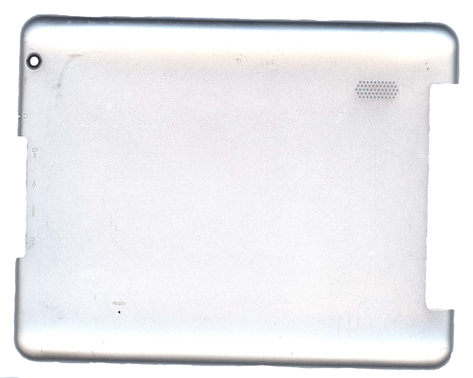 Задняя крышка для Digma iDsD10 3G серебристая
