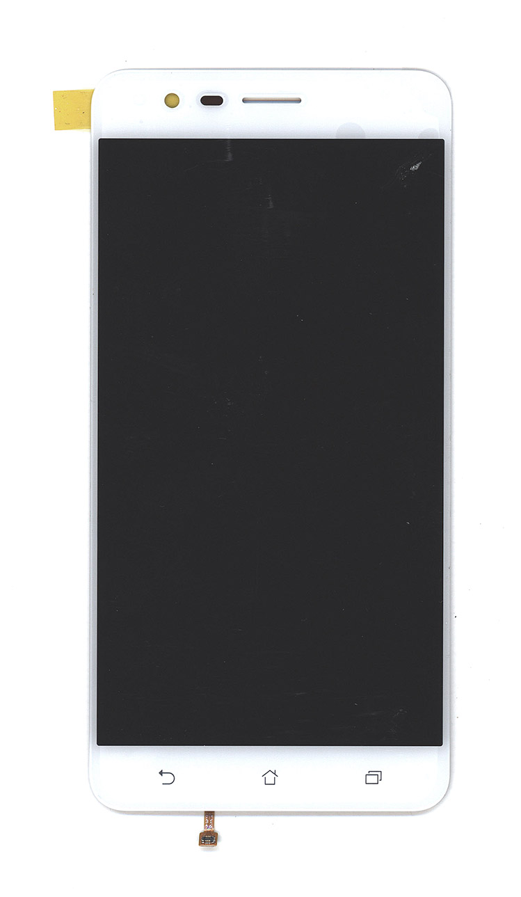 Дисплей для Asus ZenFone 3 Zoom ZE553KL белый с рамкой