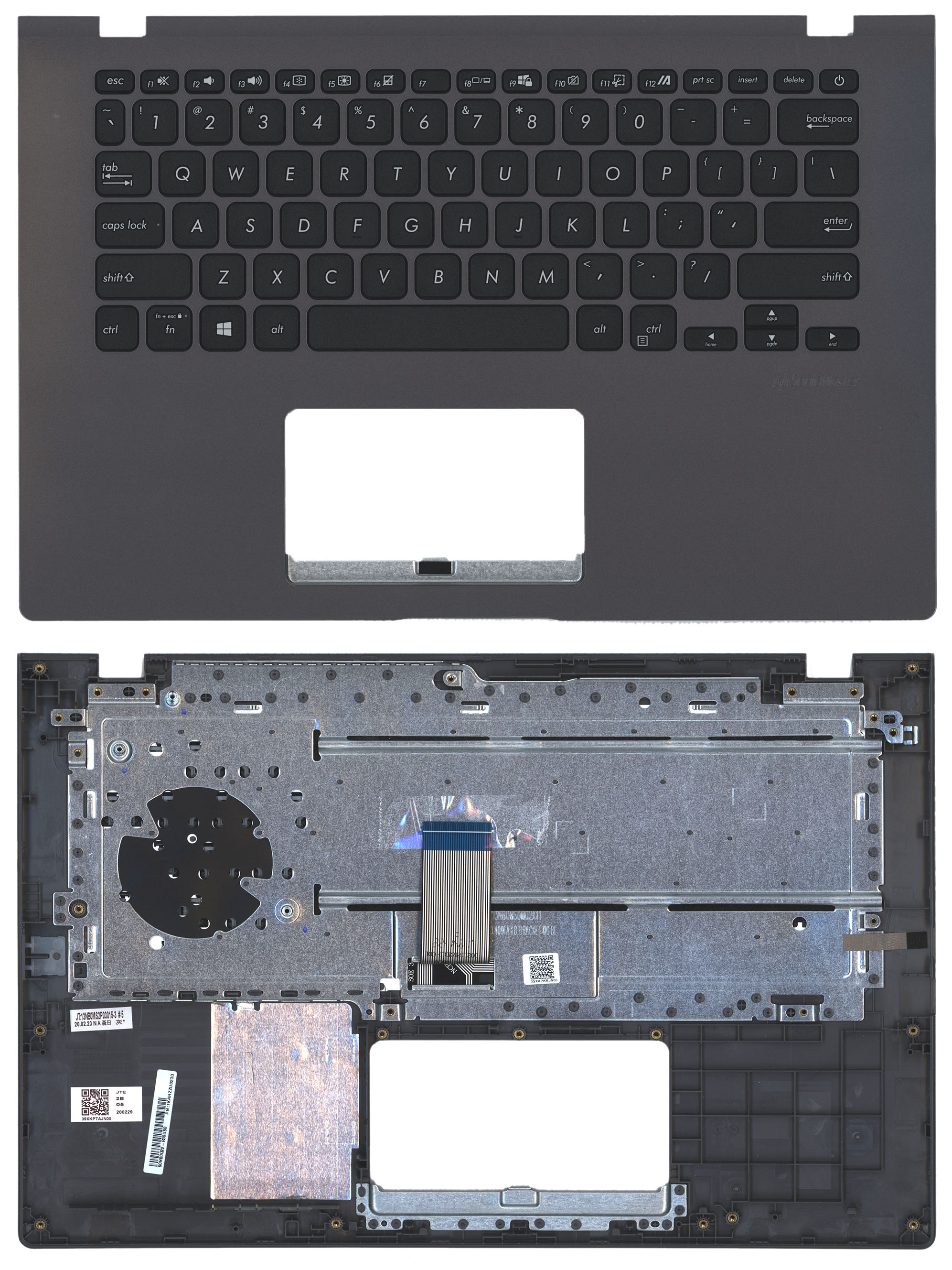 Топкейс для ноутбука Asus X409MA серый