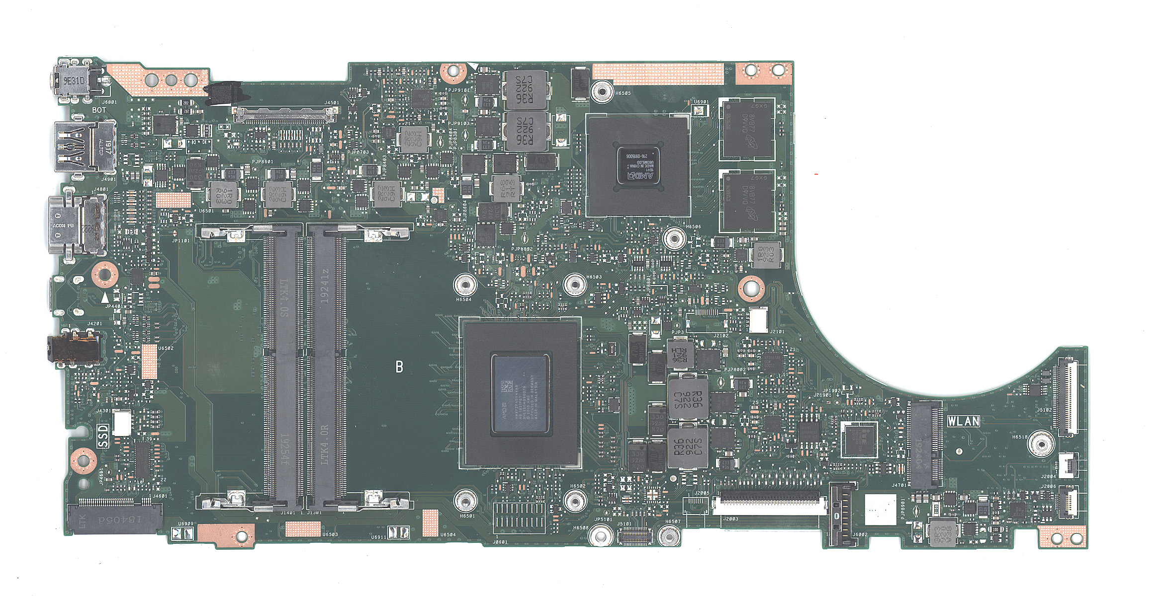 Материнская плата для Asus X510QR A12-9720P 90NB0ME0-R00011